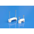 Double Nail Flat Cable Clips